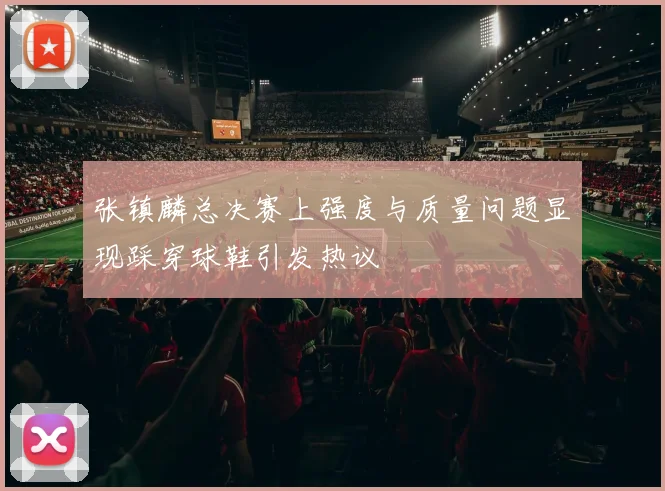 张镇麟总决赛上强度与质量问题显现踩穿球鞋引发热议
